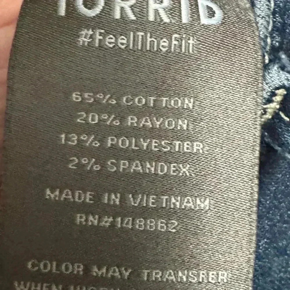 Torrid Super Soft Jegging Size 18 Short - Picture 5 of 5